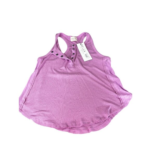 Summer Soulmates Button Tank Top S Lilac By Bella Ella Boutique - Picture 10 of 13